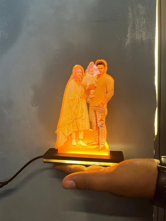 Customised LED Caricature Lamp