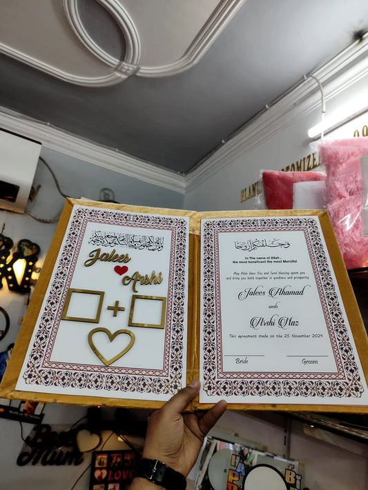 Golden Nikah Nama