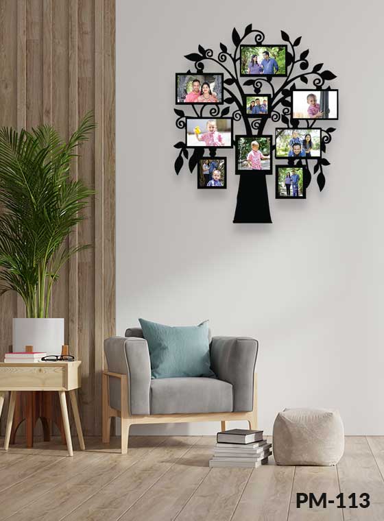 Customized Family, Friends, Couple Tree Wooden Frame