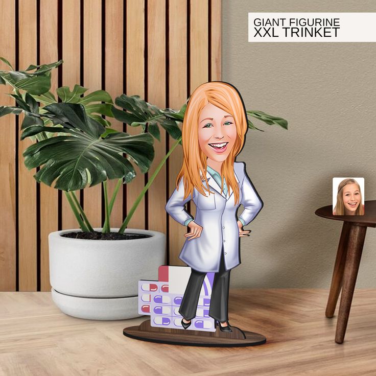 Personalized 3D Wooden Cartooned TABLE TOP