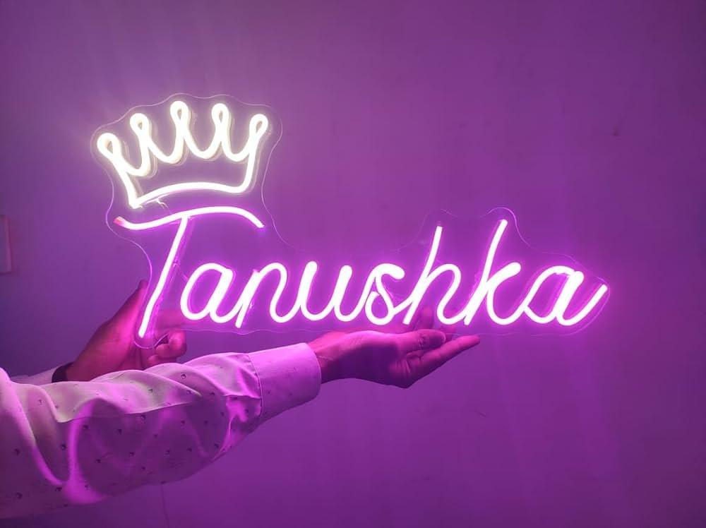 Custom Name Led Neon Sign & Logo - Planet Customizers