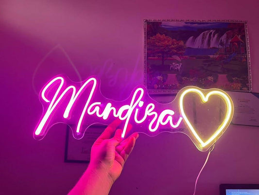 Custom Name Led Neon Sign & Logo - Planet Customizers