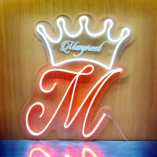 Personalized Alphabet Led Neon Sign Decorative Lights Wall Decor - Planet Customizers