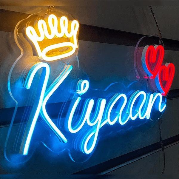 Custom Name Led Neon Sign & Logo - Planet Customizers