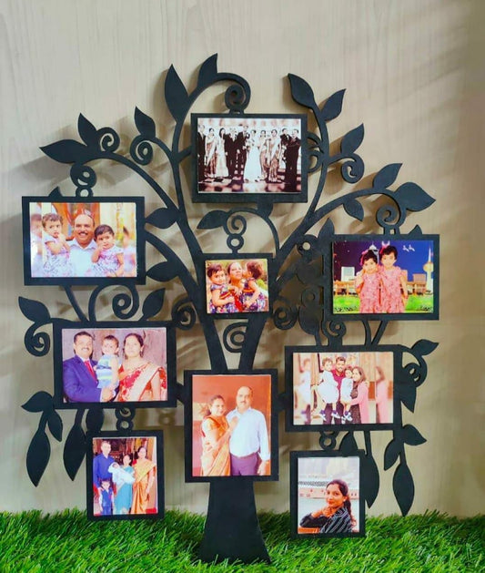 Customized Family, Friends, Couple Tree Wooden Frame
