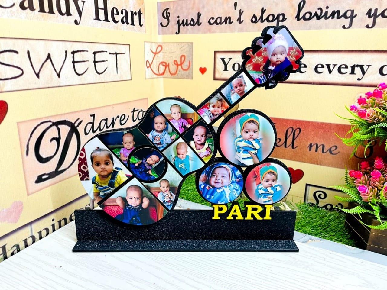 Customised Guitar Shape Table Top - Planet Customizers