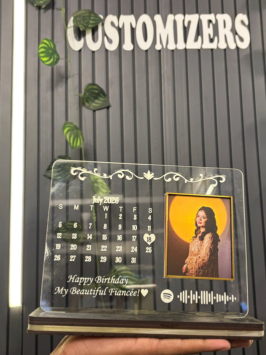 Customised LED Acrylic Spotify Plaque