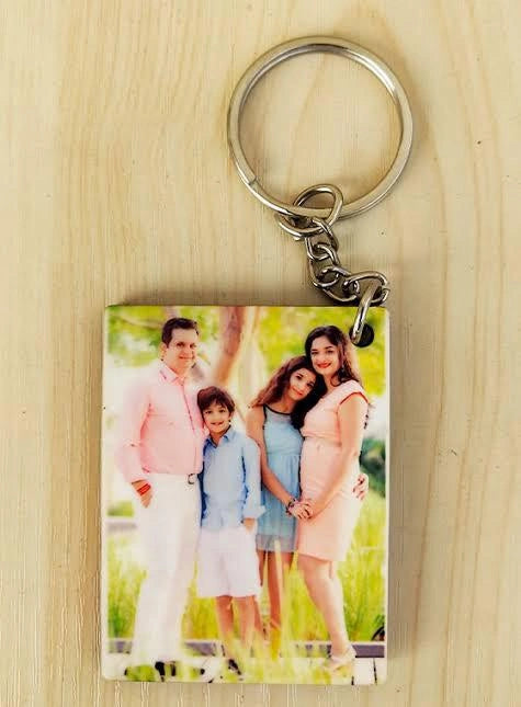 Customised Sublimation Photo Keychain