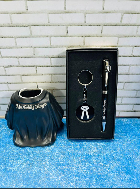 customised Advocate Combo With Coat and Pen Keychain - Planet Customizers