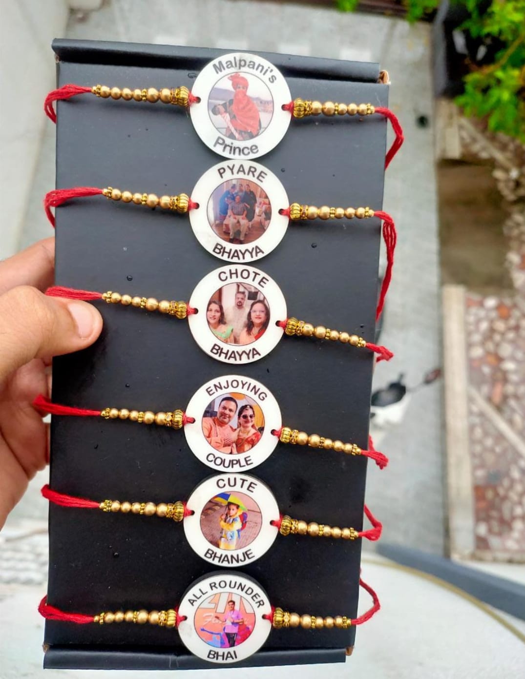 Circle Name + Photo Rakhi