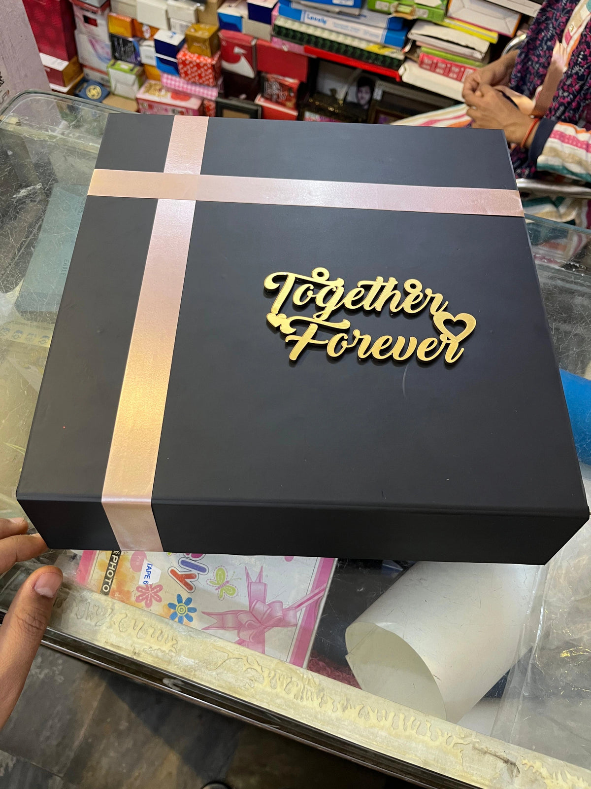 Customised Hamper Wooden Box