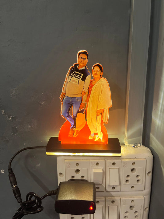 Customised LED Caricature Lamp