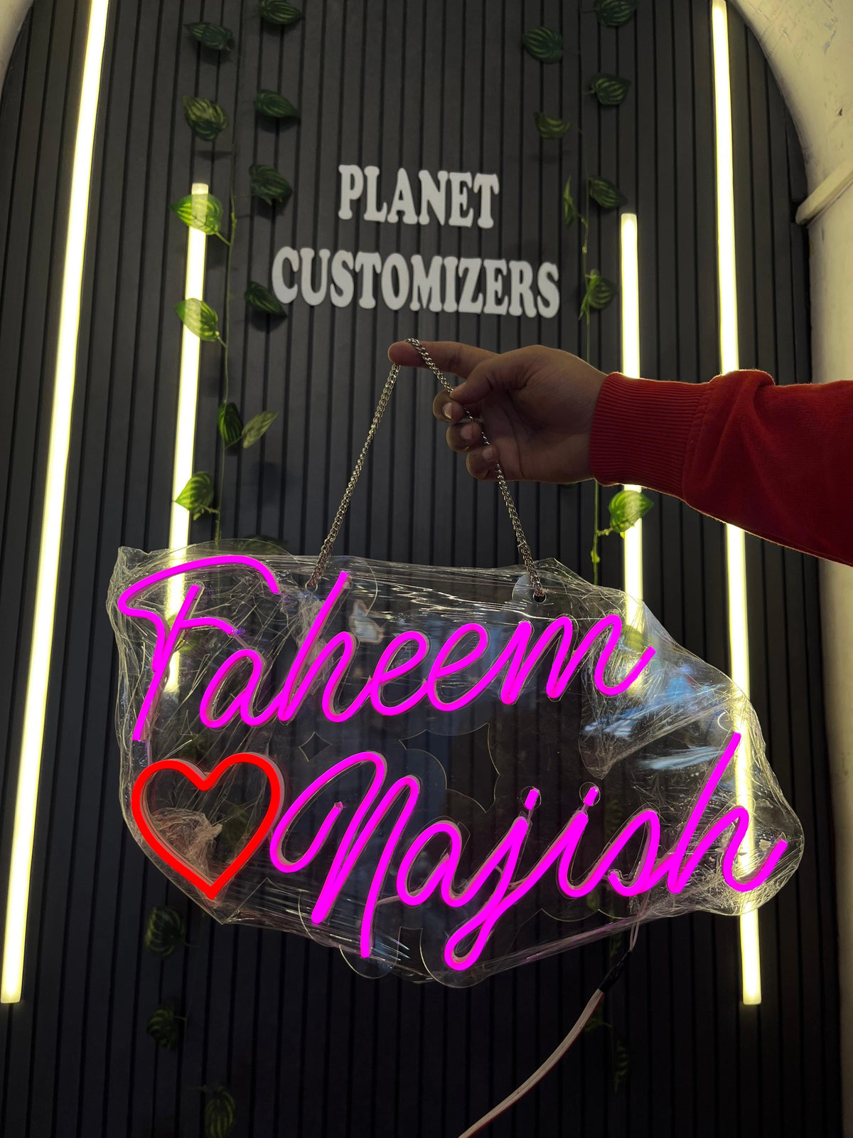 Customised Neon Sign with Name