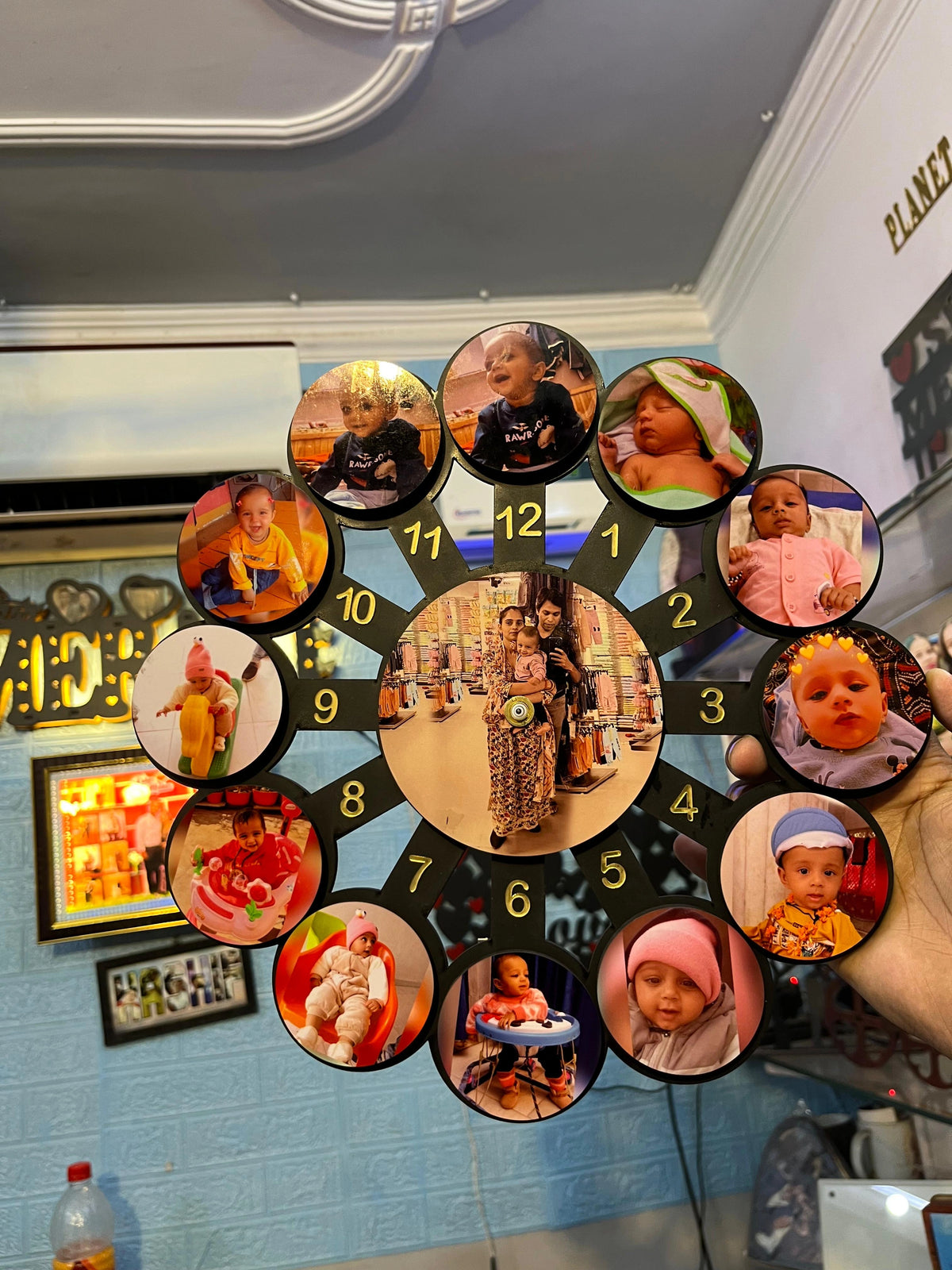 Customised Photo Wall Clock