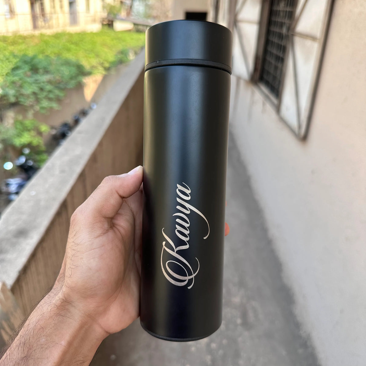 Customised Temperature Bottle with Name