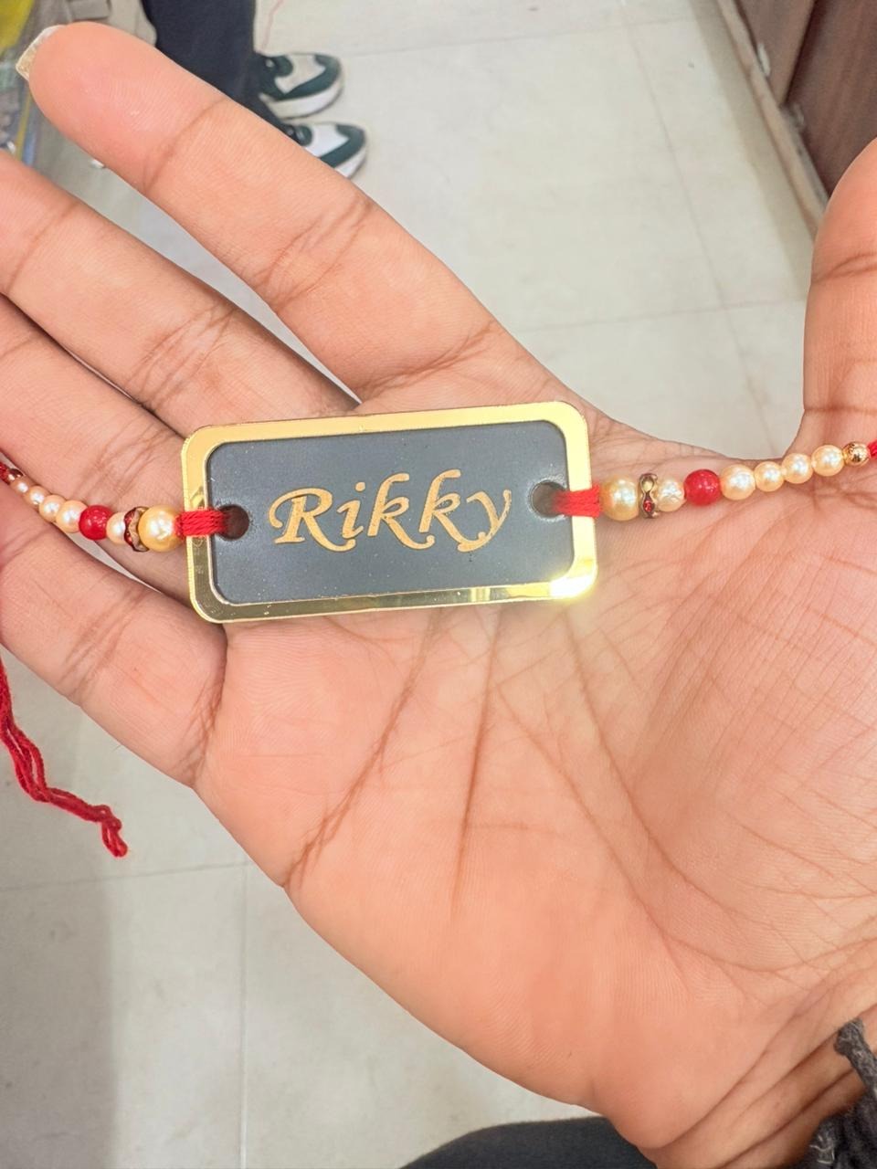 Golden Black Rakhi