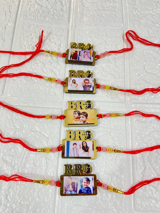Golden Bro Rakhi