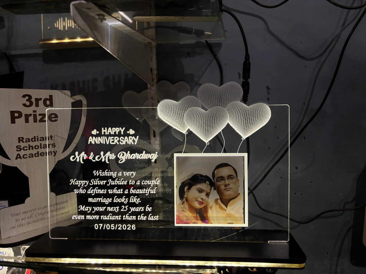 Customised LED Acrylic Spotify Plaque