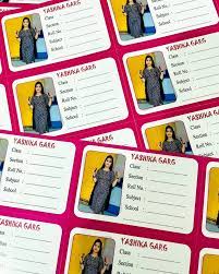 Customised Name Slip Sheet (33 Personalised Labels)