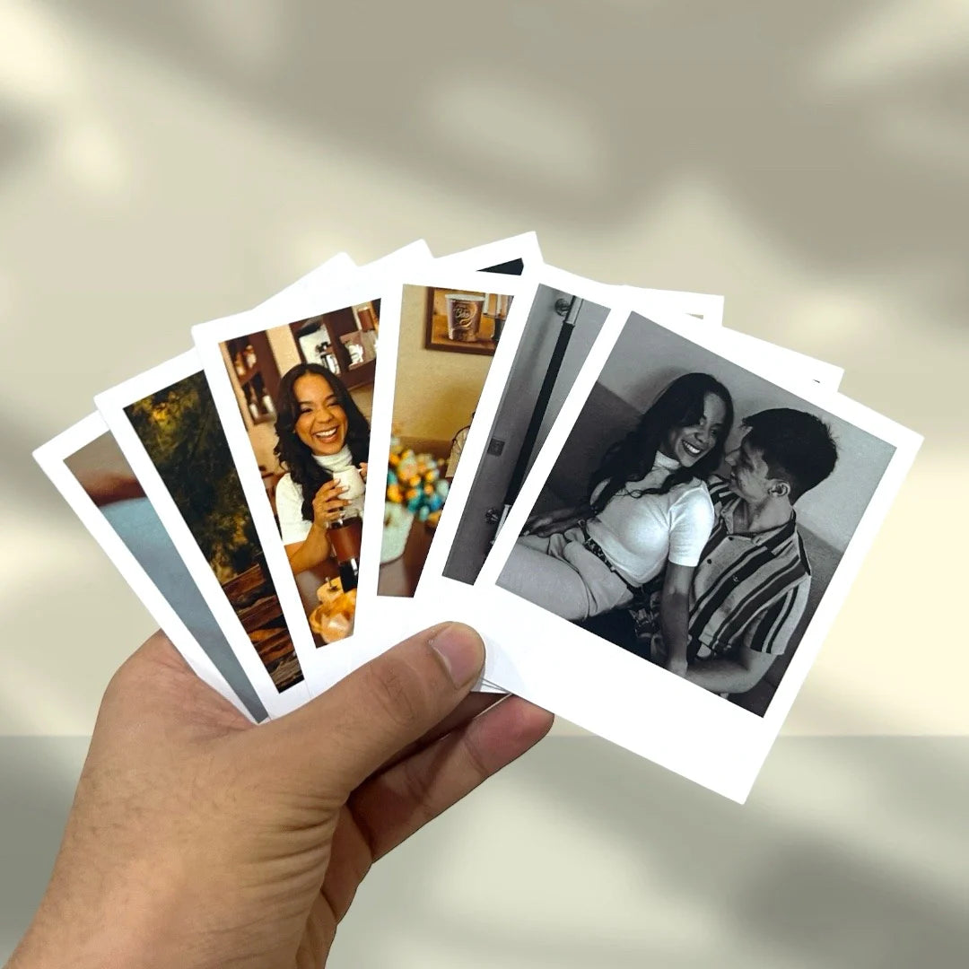 Large Customised Polaroid Prints (12 Photos) | Personalised Photo Prints