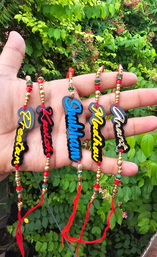 Name Cutout Rakhi