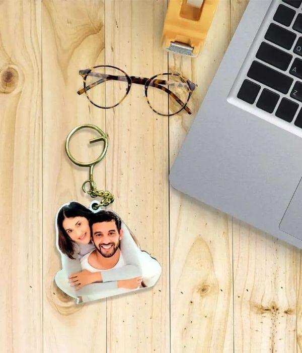 Cutout Keychain/ Portrait Keychain - Planet Customizers