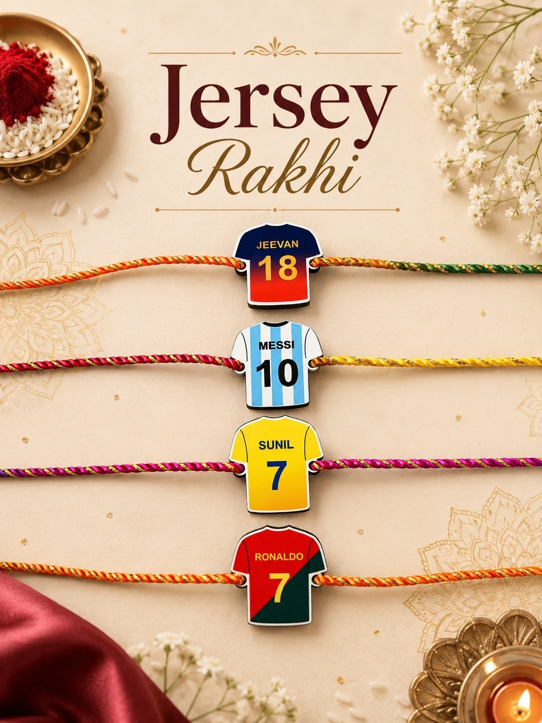 Jersey Rakhi