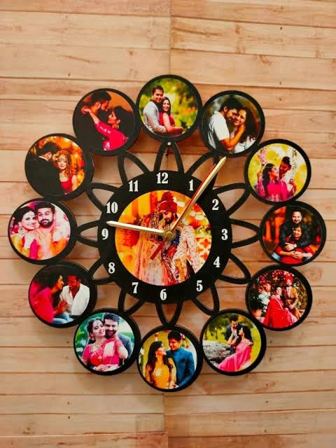 Customised Photo Wall Clock