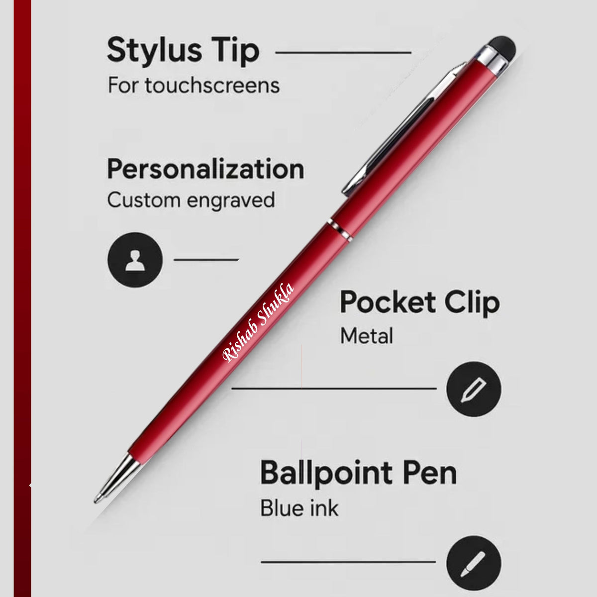Personalised Touch & Stylus Pen