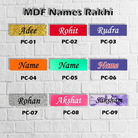 Name Printed Rakhi